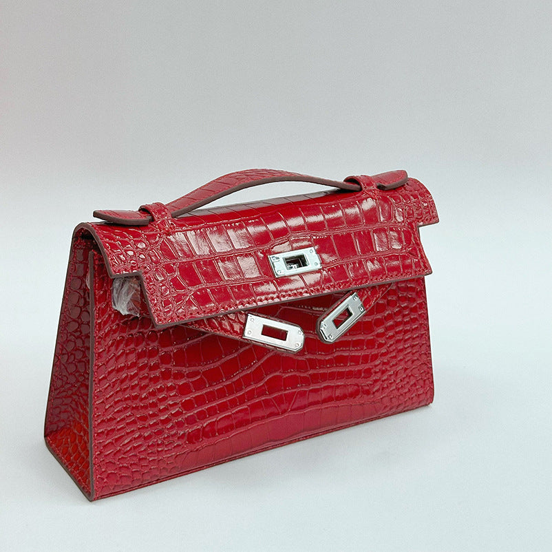 New Crocodile mini Crossbody One Shoulder Handbag