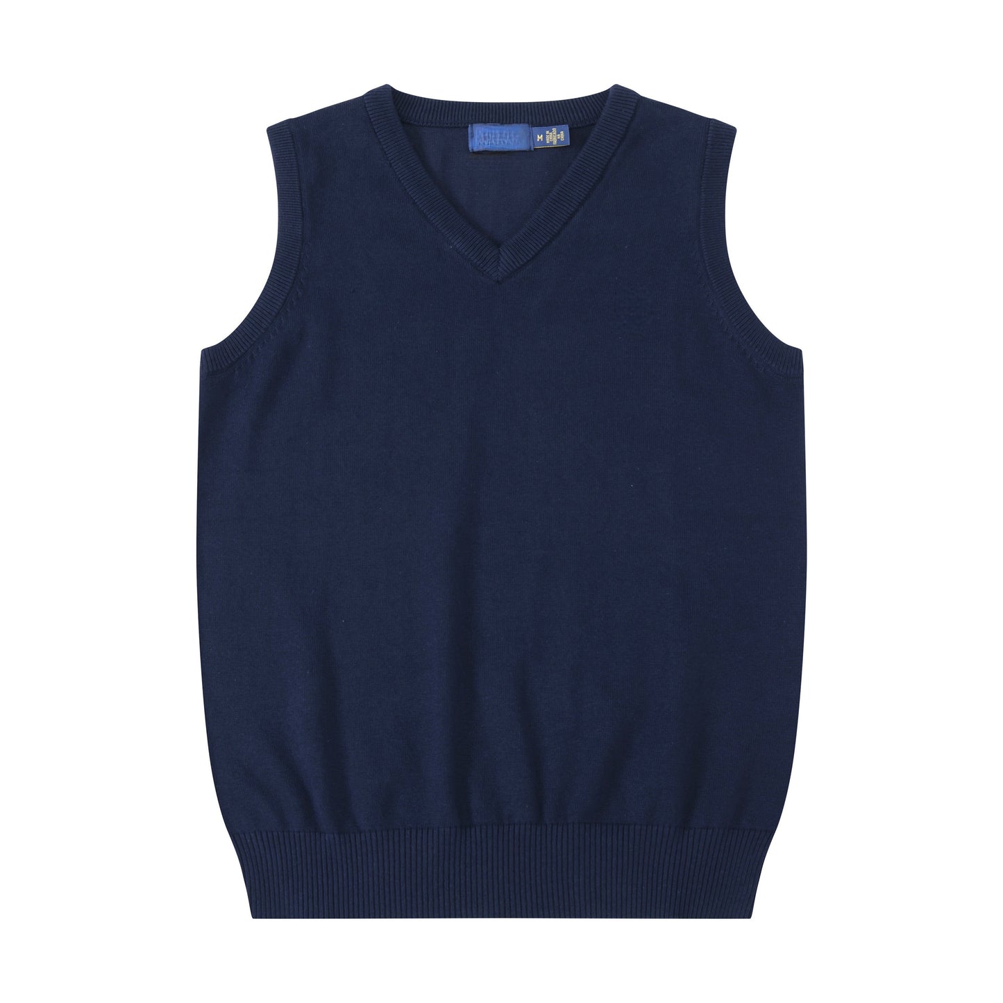 New style casual versatile thin embroidered V-neck knitted vest for men and women