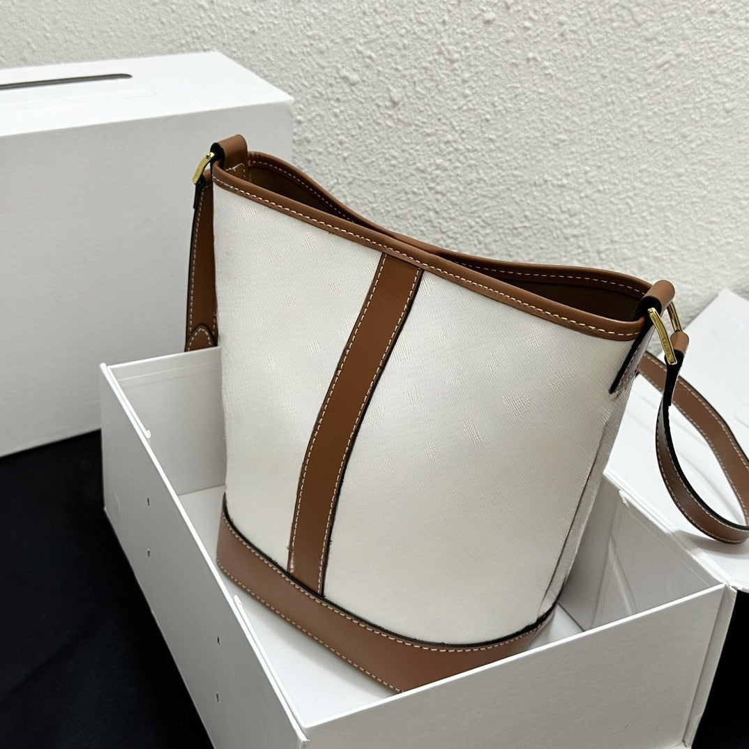 Women's new large-capacity printing bucket bag