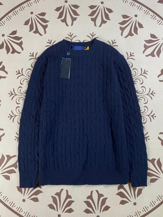 סוודר סרוג עם צווארון O לגברים ולנשים בסגנון ג'וקר