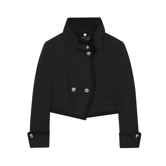 Women's short double breasted jacket Coat