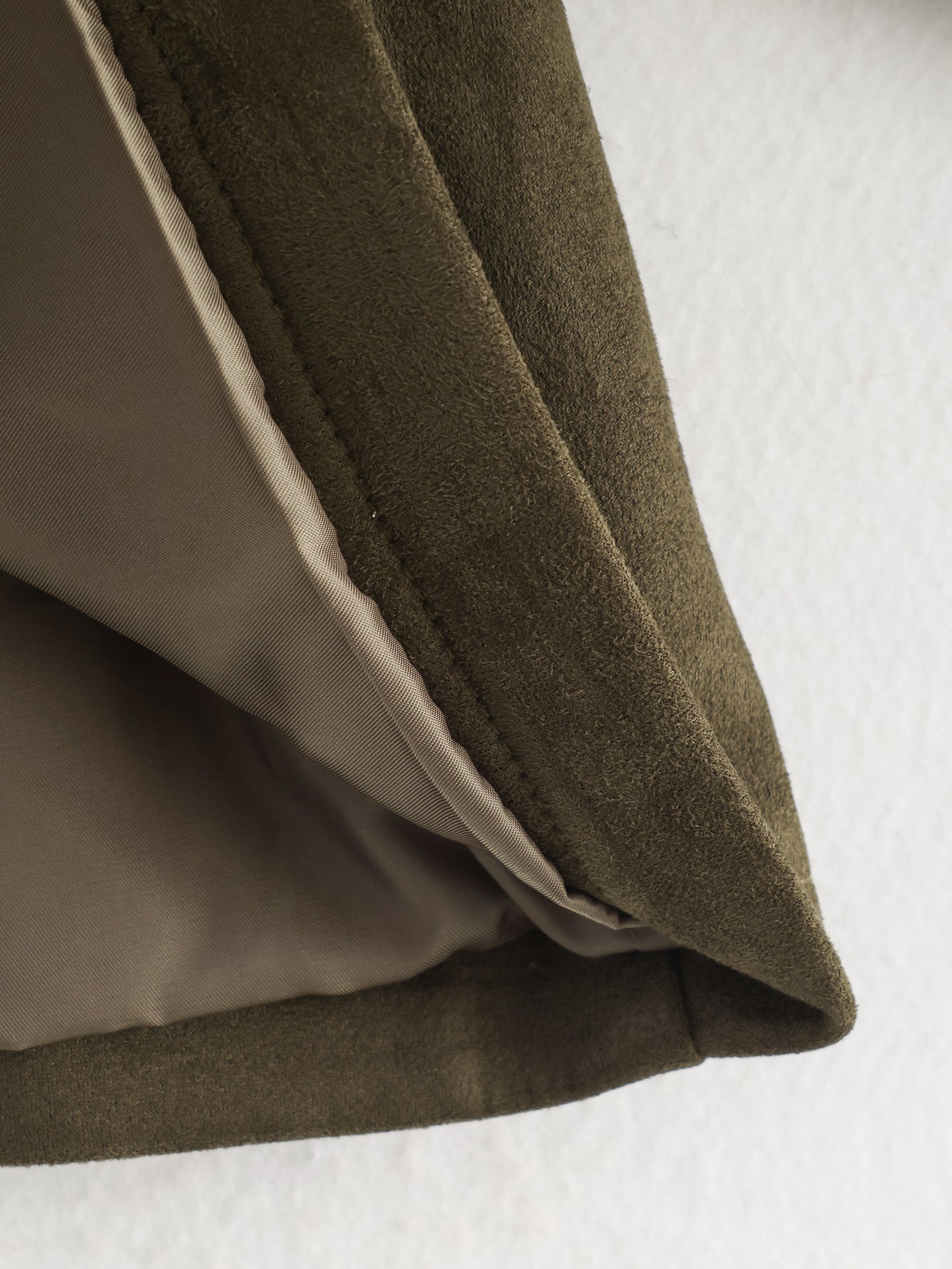 Women's new fashion casual suede texture lapel jacket Coat