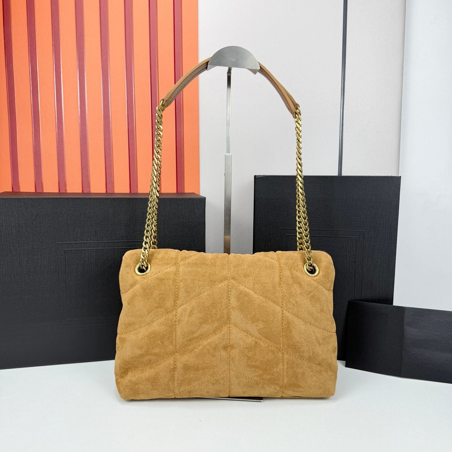 Women's New Joker Chain Scrubs Flip Design Shoulder Messenger Bag Cloud Bag