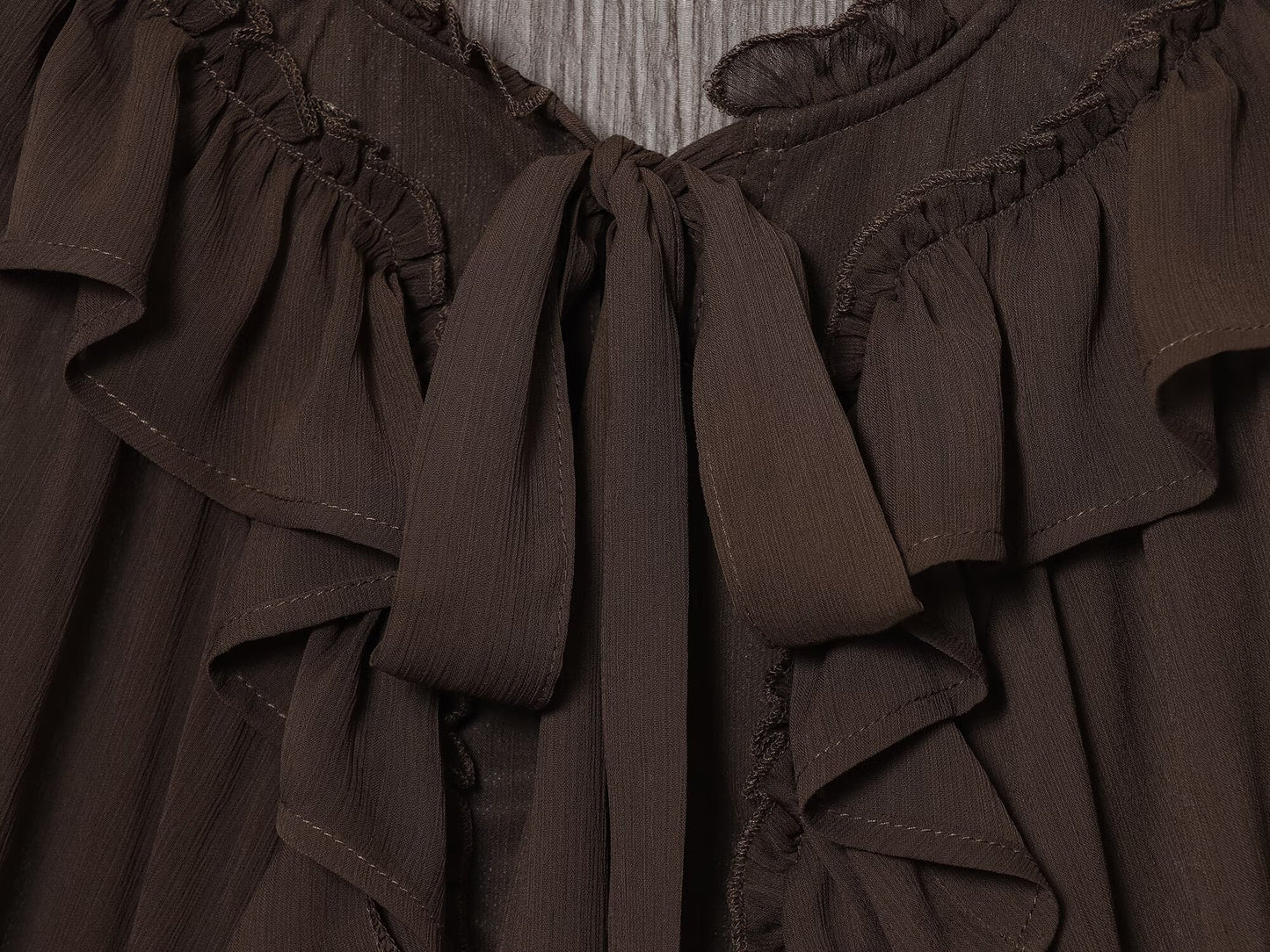 Women's new fashion layered decoration loose draped shirt