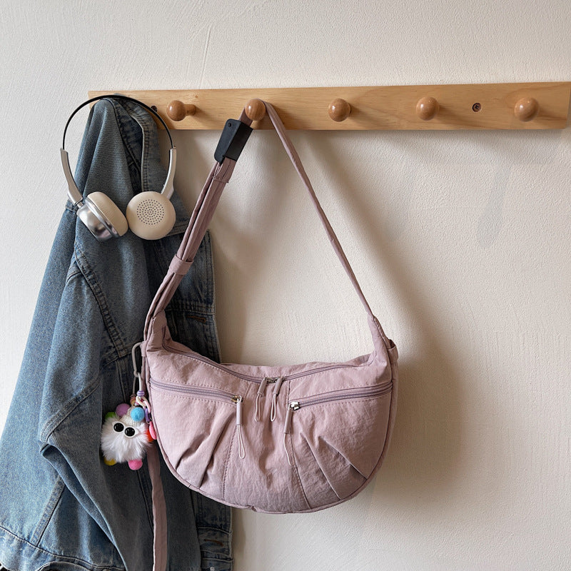 LU נשים של תיק כתף קפלים קל משקל חדש מזדמן ג'וקר תיק שליח גדול קיבולת תיק נשי 