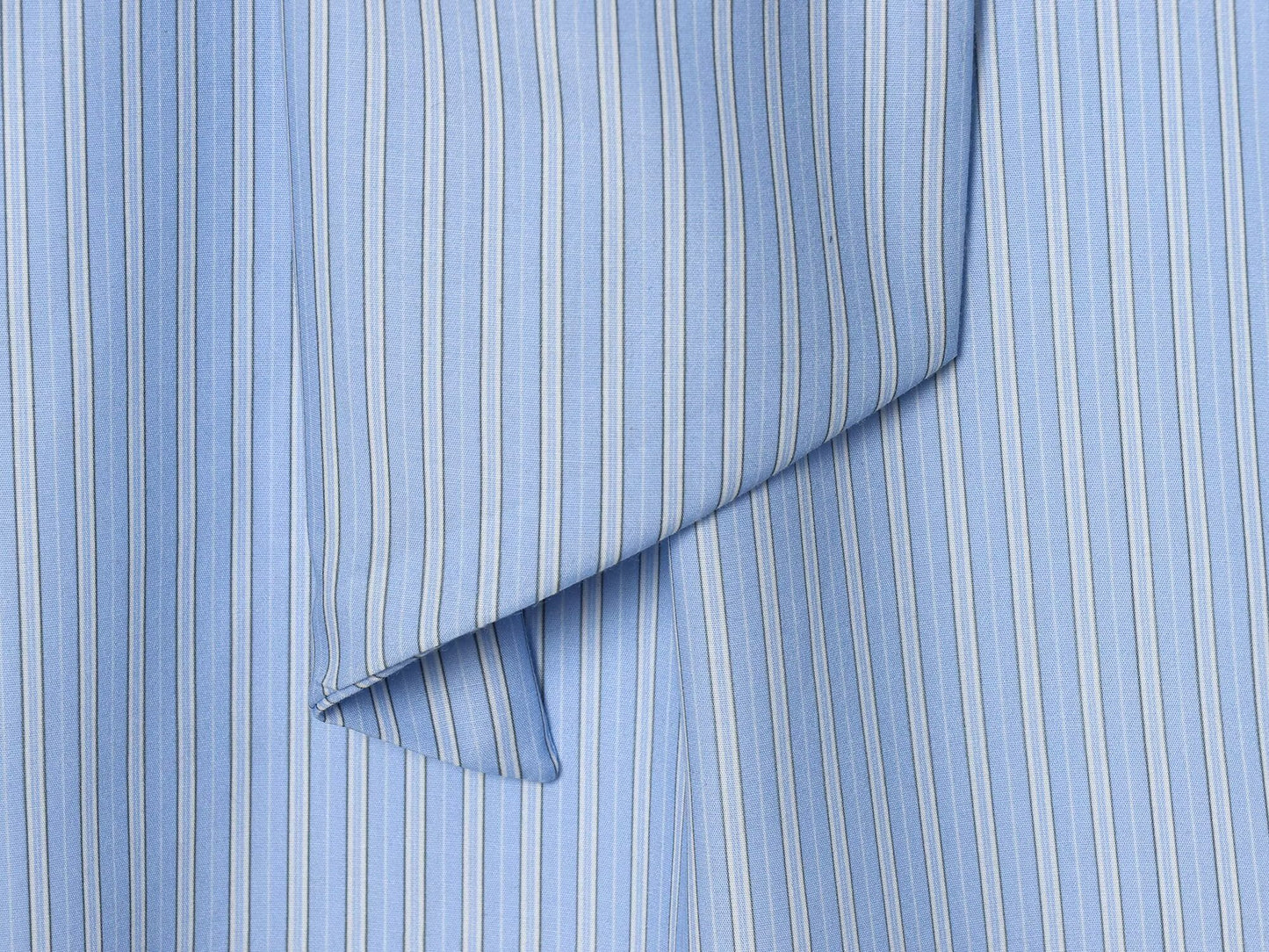Women's bow decoration striped shirt