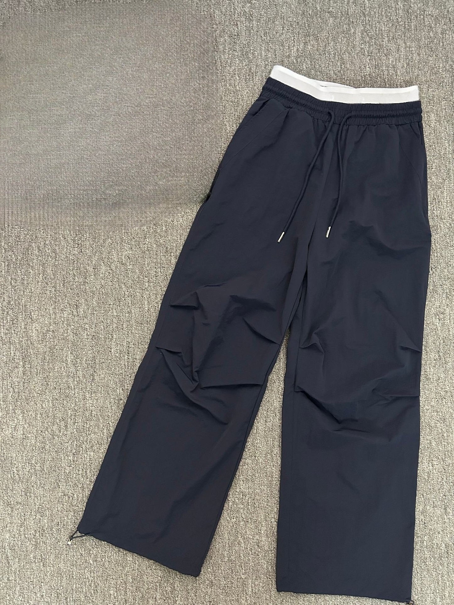 Women's thin casual slim wide-leg pants paratroopers pants