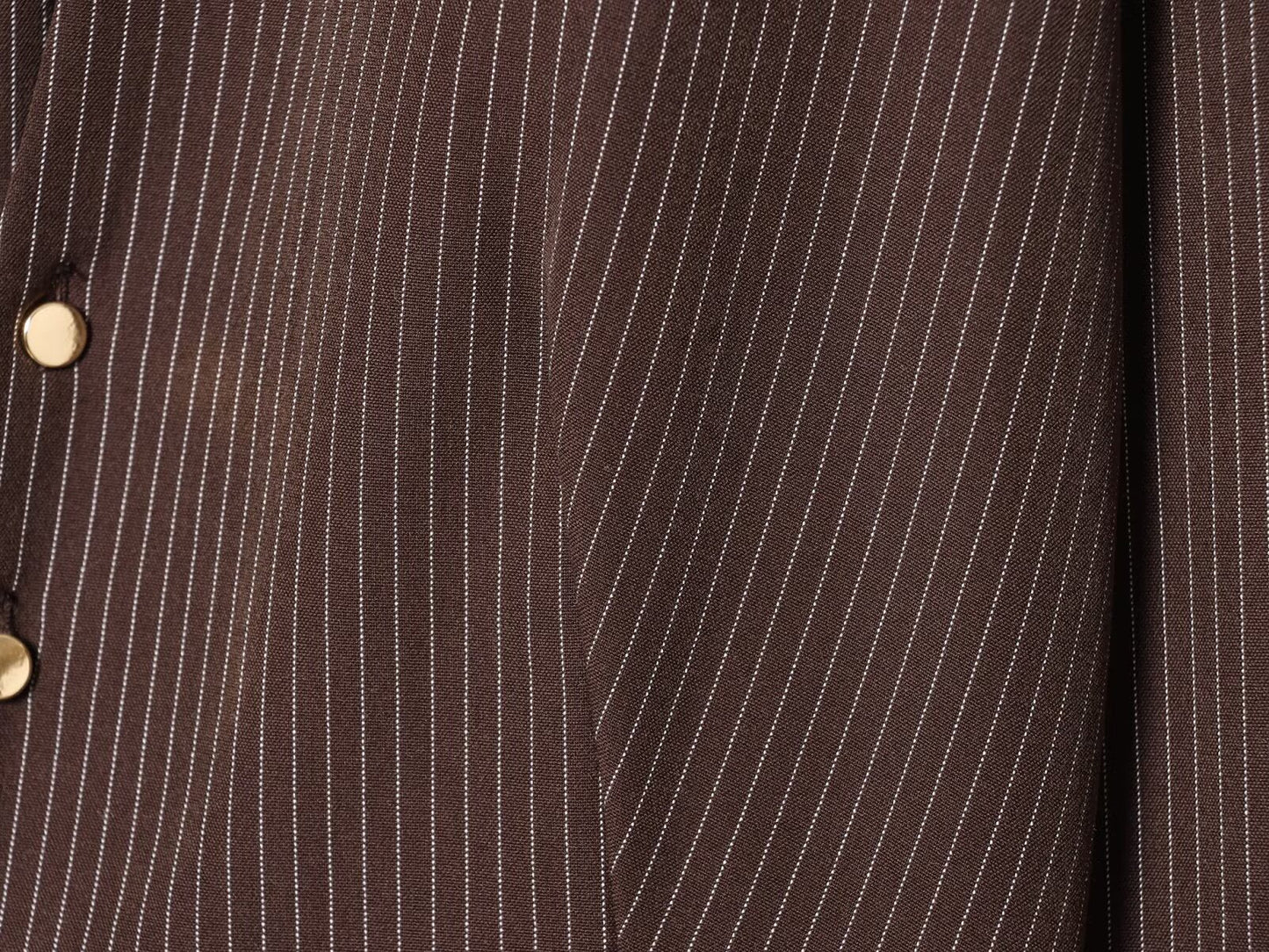 Women's casual short lapel striped shirt