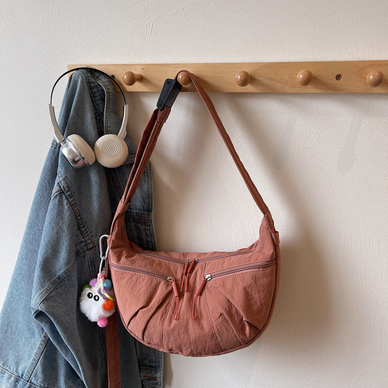 LU נשים של תיק כתף קפלים קל משקל חדש מזדמן ג'וקר תיק שליח גדול קיבולת תיק נשי 