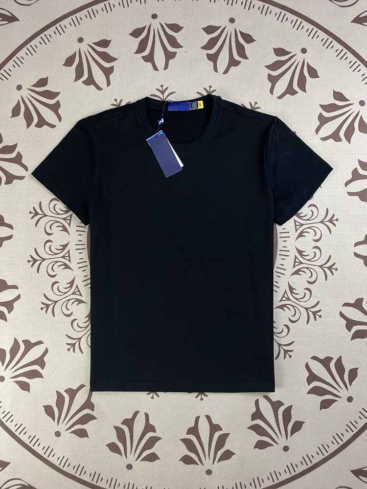 גברים ונשים עם אותה אופנה חדשה ג'וקר חולצת טריקו קז'ואל כותנה עם שרוולים קצרים וצווארון עגול.