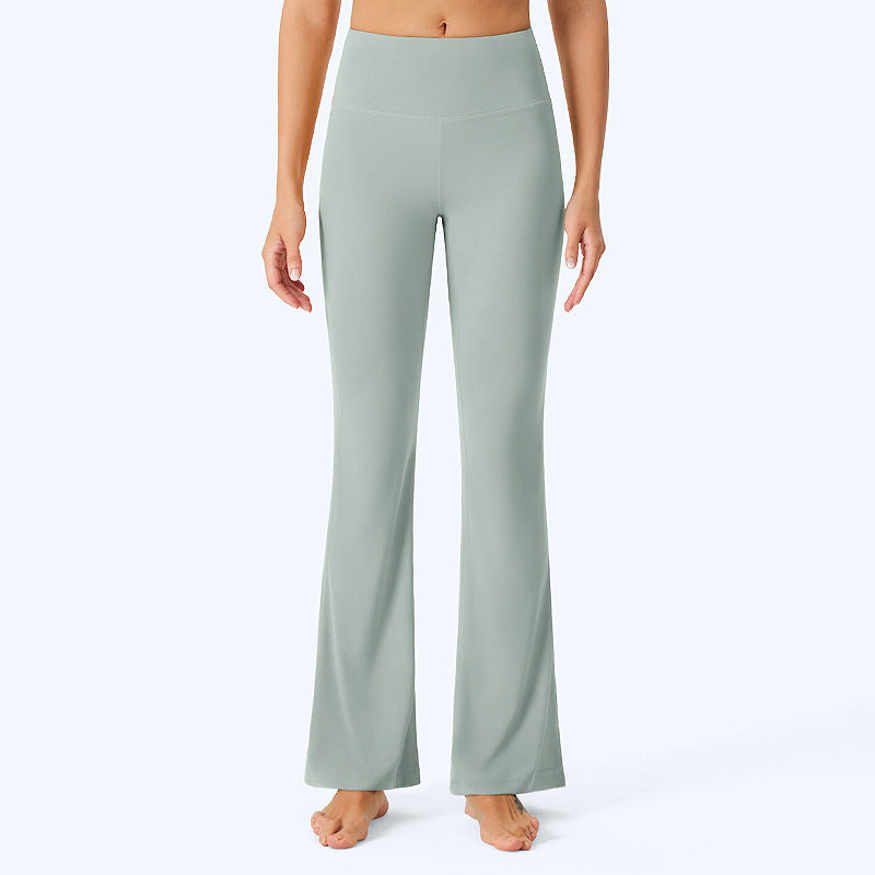 מכנסי יוגה ספורטיביים חדשים לנשים של LU, טייץ, עיצוב הגוף, גמישות גבוהה, מראה עירום, ספיגת לחות ומכנסיים גבוהים עם ייבוש מהיר. 