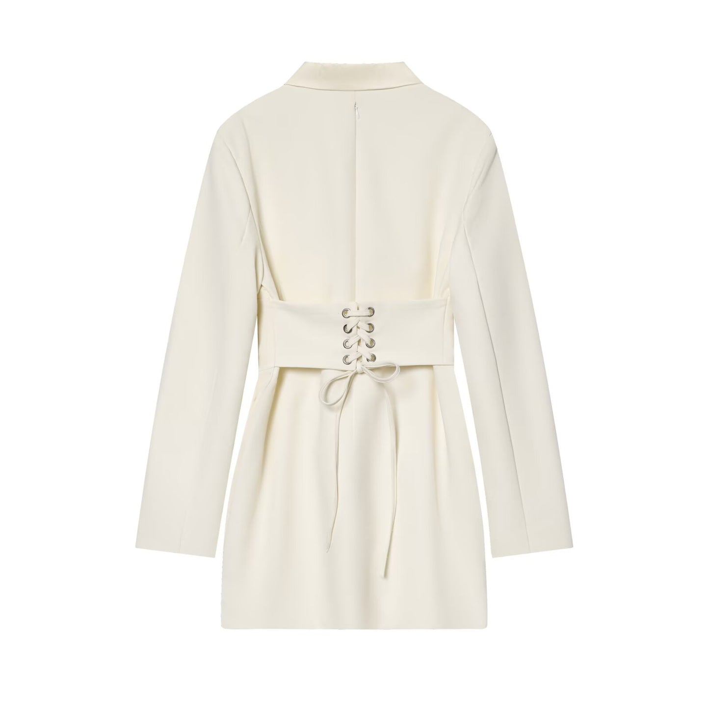 Women's patchwork lapel Blazer Coat style mini skirt