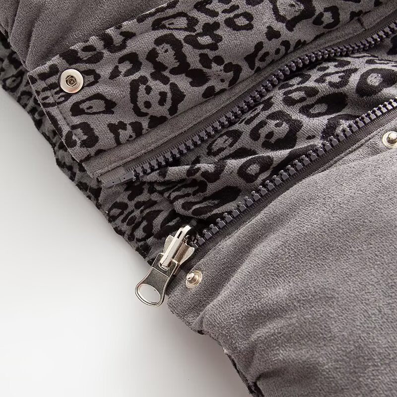 Women's new two-wear design suede cotton vest